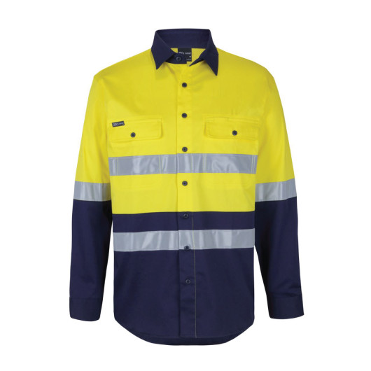 Yellow Navy HI Vis Stretch Shirts
